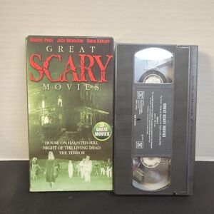 4/$20 Great Scary Movies VHS 3 Movies In One